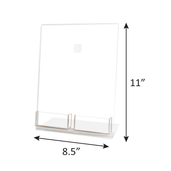 Two Gift Card Acrylic Display Stand