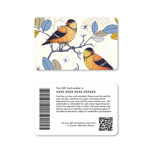 Birds Gift Cards