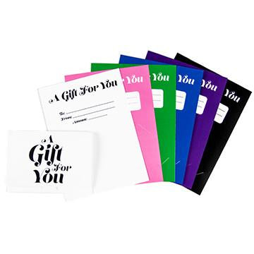 Talech Gift Cards - PrePrinted Folded Gift Card Holder