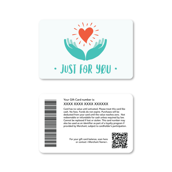 Heart Gift Cards