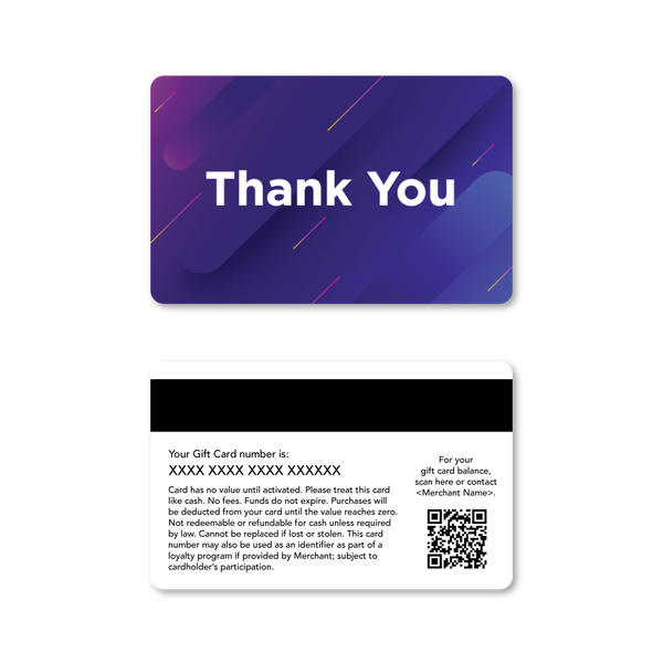 Purple Gift Cards