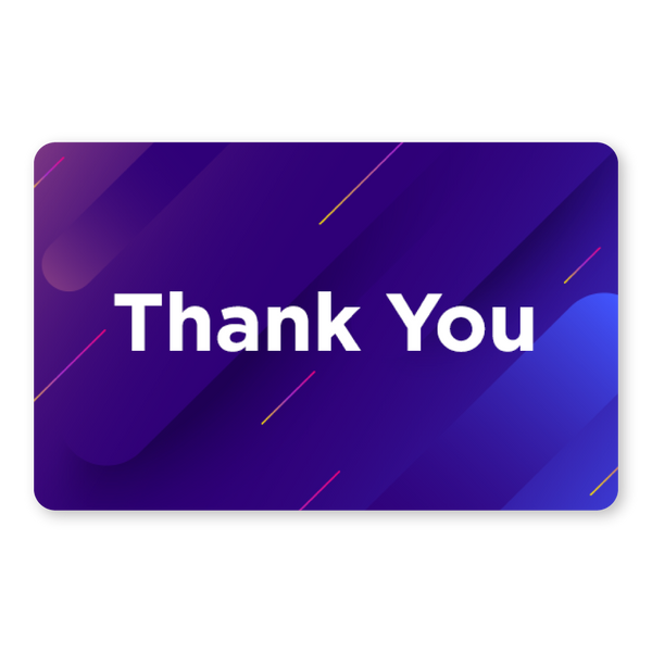Purple Gift Cards