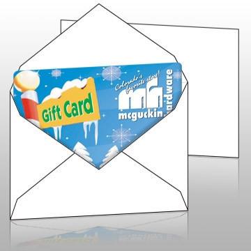 Talech Gift Cards - Blank Gift Card Envelope